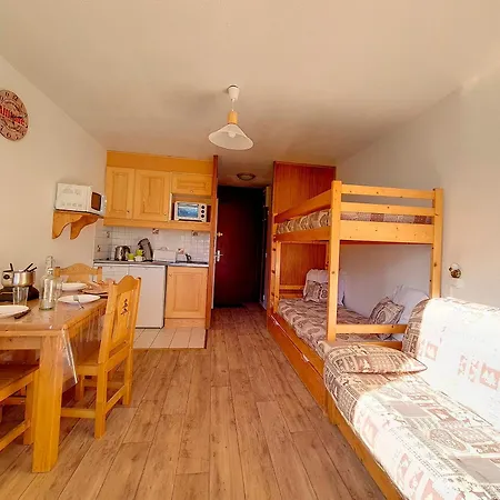 Apartamento Cosy Au Pied Des Pistes Avec Balcon, 3 Couchages Et Cuisine Equipee - Fr-1-344-1056